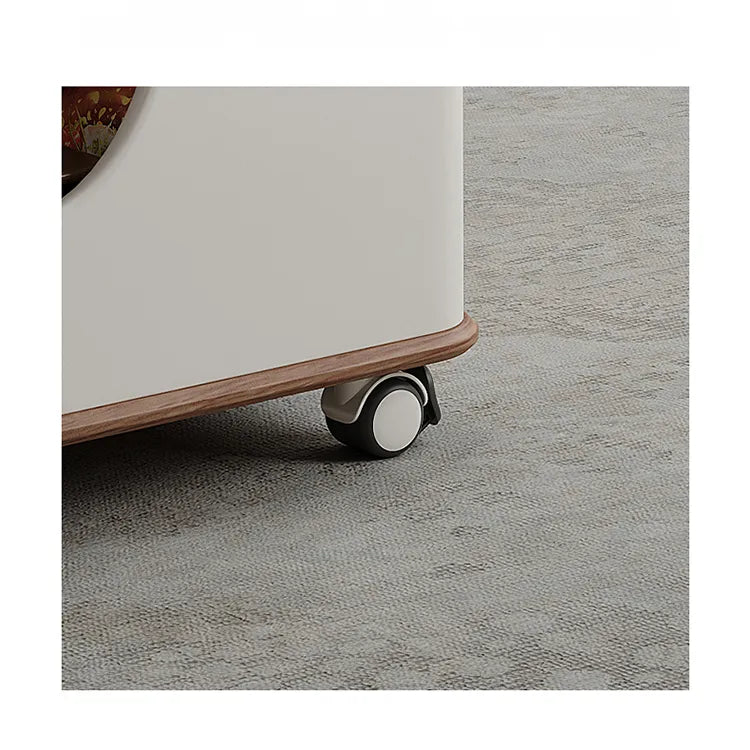 セラミック×ステンレスのモダンセンターテーブル:スタイリッシュなリビングの主役に hfcjp-4003