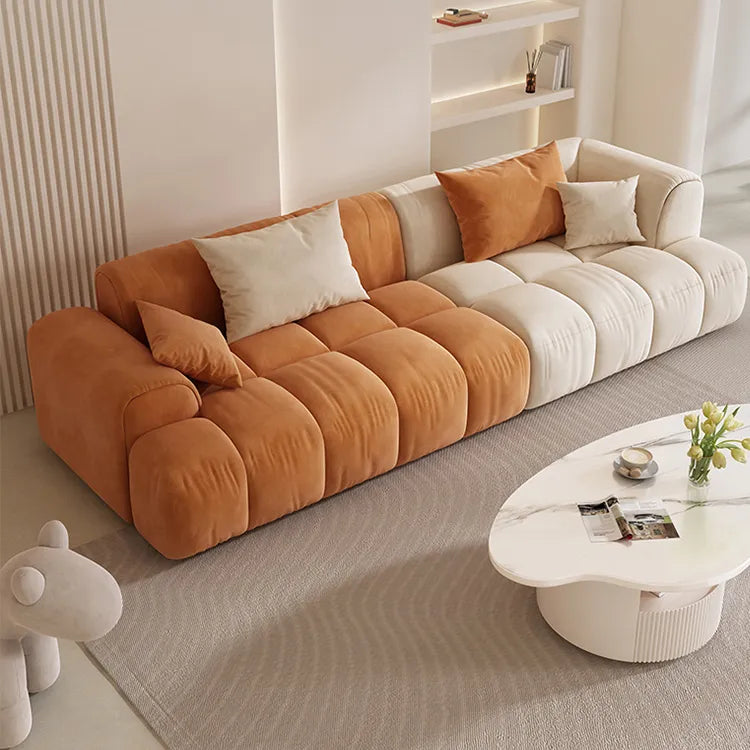 ラグジュアリーなパイルパインソファー|リビングの格上げに最適なデザインアイテム hfcjp-4009