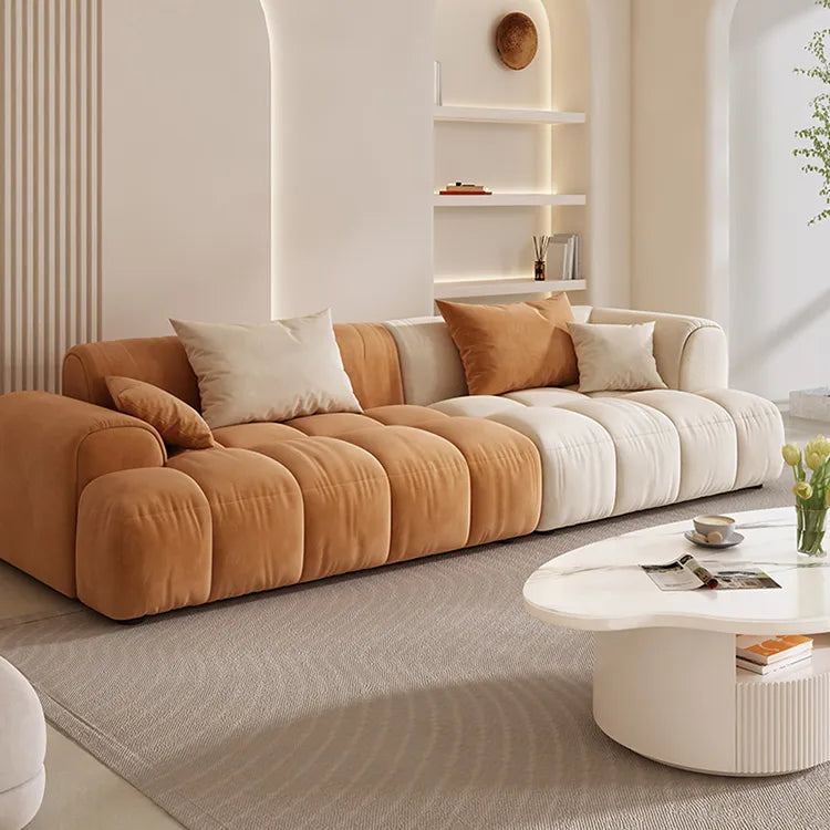 ラグジュアリーなパイルパインソファー|リビングの格上げに最適なデザインアイテム hfcjp-4009