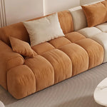 ラグジュアリーなパイルパインソファー|リビングの格上げに最適なデザインアイテム hfcjp-4009