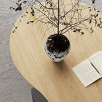 モダンな多層板レッドオークセンターテーブル|リビングをスタイリッシュに演出 hfcjp-4013