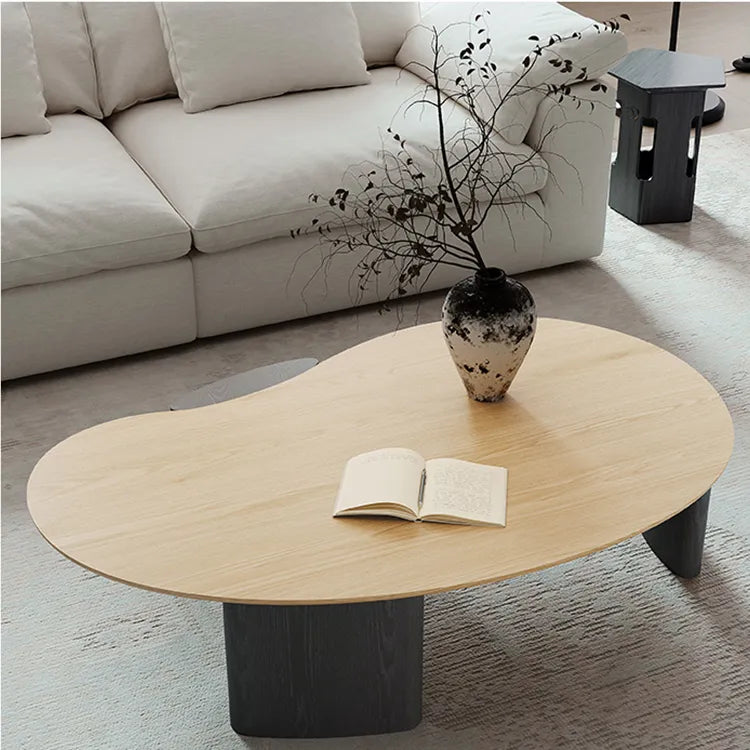 モダンな多層板レッドオークセンターテーブル|リビングをスタイリッシュに演出 hfcjp-4013