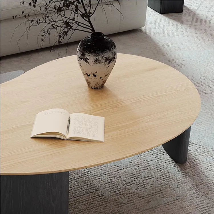 モダンな多層板レッドオークセンターテーブル|リビングをスタイリッシュに演出 hfcjp-4013