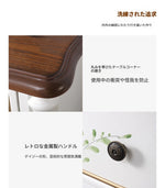 エレガントなパインキャビネット|花柄デザインの収納家具|ヴィンテージスタイルのおしゃれなインテリア hfgxc-4865