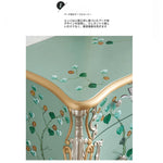 美しいパイン製キャビネット - エレガントなデザインと手描きのモチーフ付き収納家具 hfgxc-4868