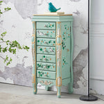 エレガントなデザインの花鳥模様 キャビネット - 収納力抜群でインテリアにも最適! hfgxc-4869