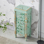 エレガントなデザインの花鳥模様 キャビネット - 収納力抜群でインテリアにも最適! hfgxc-4869