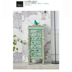 エレガントなデザインの花鳥模様 キャビネット - 収納力抜群でインテリアにも最適! hfgxc-4869