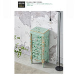 エレガントなデザインの花鳥模様 キャビネット - 収納力抜群でインテリアにも最適! hfgxc-4869