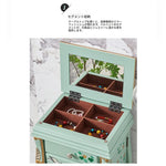 エレガントなデザインの花鳥模様 キャビネット - 収納力抜群でインテリアにも最適! hfgxc-4869