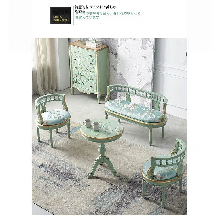 センターテーブル パイン材使用 美しい装飾付き 北欧スタイル おしゃれなサイドテーブル hfgxc-4870