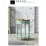 センターテーブル パイン材使用 美しい装飾付き 北欧スタイル おしゃれなサイドテーブル hfgxc-4870