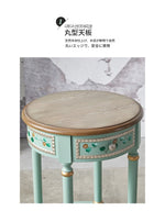 センターテーブル パイン材使用 美しい装飾付き 北欧スタイル おしゃれなサイドテーブル hfgxc-4870