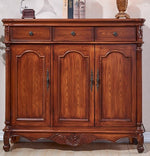 アンティーク風 キャビネット 鳥モチーフの美しいデザイン 足元スリム 収納巧妙 生活空間を彩るおしゃれ家具 hfgxc-4873