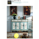 アンティーク風 キャビネット 鳥モチーフの美しいデザイン 足元スリム 収納巧妙 生活空間を彩るおしゃれ家具 hfgxc-4873