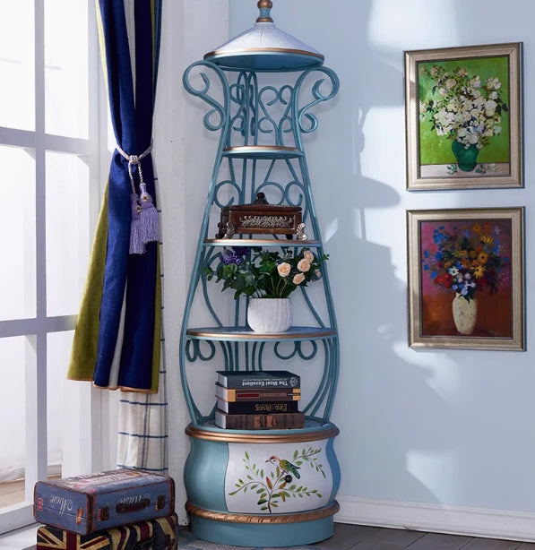 エレガントなデザインの無垢材ラック - 美しい空間を演出する収納棚 hfgxc-4876