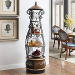 エレガントなデザインの無垢材ラック - 美しい空間を演出する収納棚 hfgxc-4876