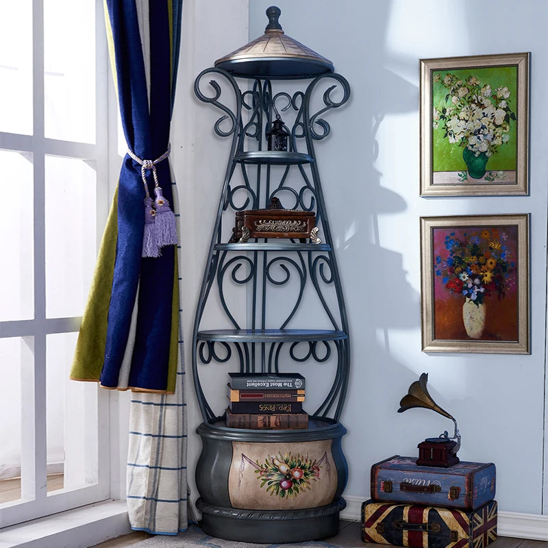 エレガントなデザインの無垢材ラック - 美しい空間を演出する収納棚 hfgxc-4876