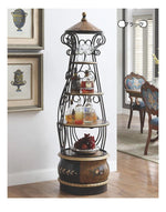 エレガントなデザインの無垢材ラック - 美しい空間を演出する収納棚 hfgxc-4876