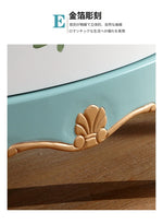 エレガントな花鳥デザインのキャビネット - 収納力抜群でインテリアにぴったり! hfgxc-4877