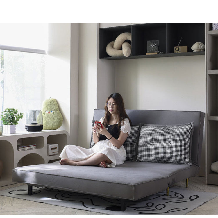 折りたたみ式 ソファーベッド|テックファブリック 多機能 アパート・書斎対応 リビング用 hgd-0209-55