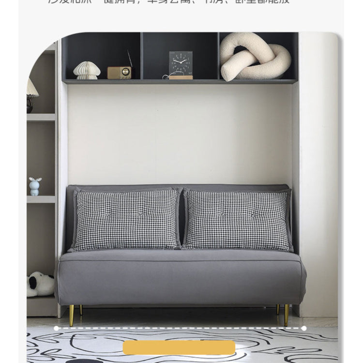 折りたたみ式 ソファーベッド|テックファブリック 多機能 アパート・書斎対応 リビング用 hgd-0209-55