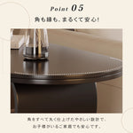 軽ラグジュアリー岩板センターテーブル 現代リビング向け イタリアン北欧風収納付き鉄製サイドテーブル hgf-5379