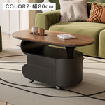 現代シンプル軽ラグジュアリー岩板テーブル 可動式で高級感あるリビングサイドキャビネット hgf-5381