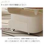 現代シンプル軽ラグジュアリー岩板テーブル 可動式で高級感あるリビングサイドキャビネット hgf-5381