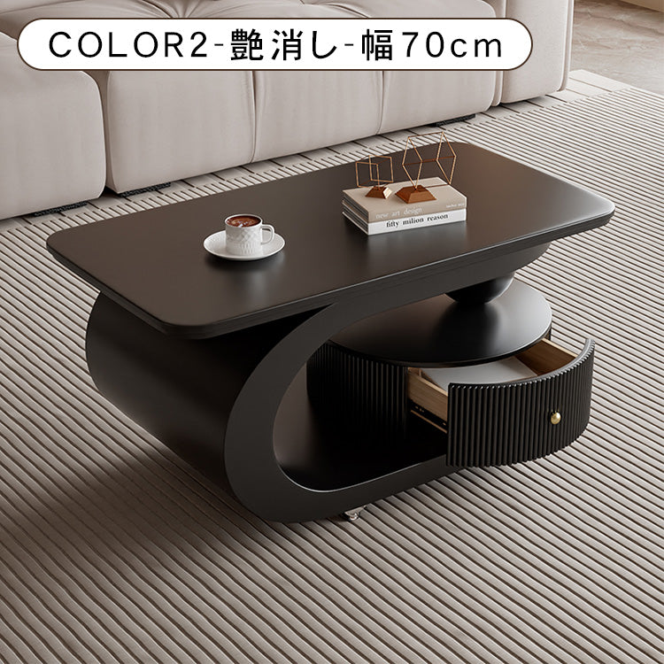 移動式リビングテーブル 家庭用 フレンチ風 ラグジュアリー感 ミニマルデザイン 楕円形 シンプル ワゴン型サイドテーブル hgf-5384