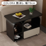 岩板ミニサイドテーブル 小型 ラグジュアリー感 移動式 家庭用 ティーテーブル リビング hgf-5385