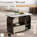 岩板ミニサイドテーブル 小型 ラグジュアリー感 移動式 家庭用 ティーテーブル リビング hgf-5385