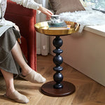 モダンデザインのレッドオークセンターテーブル - シックなインテリアに最適! hggw-4173