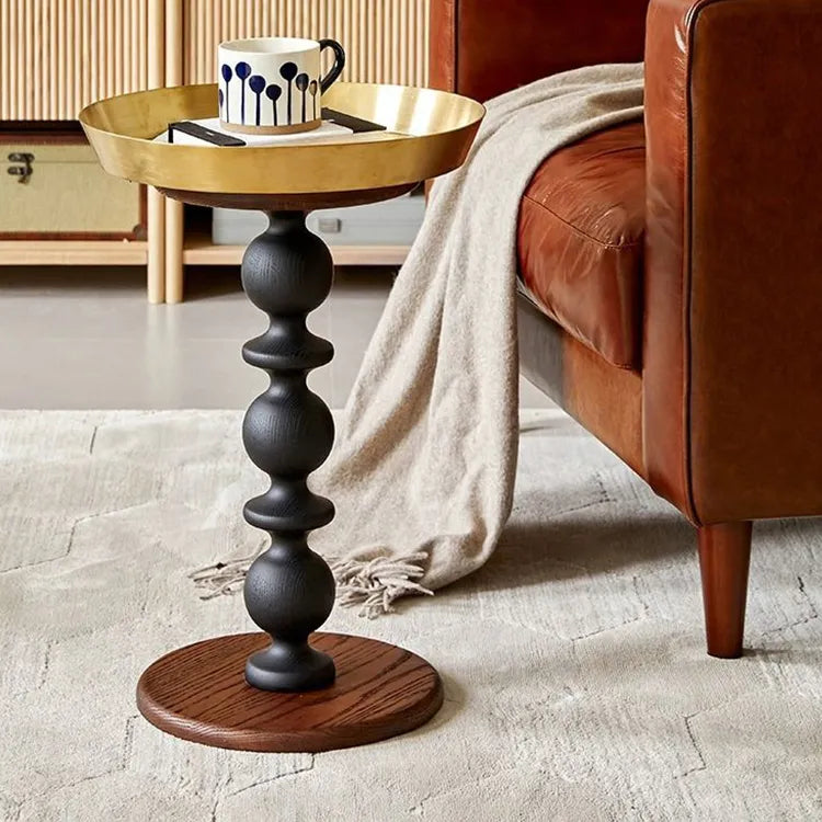 モダンデザインのレッドオークセンターテーブル - シックなインテリアに最適! hggw-4173