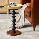 モダンデザインのレッドオークセンターテーブル - シックなインテリアに最適! hggw-4173