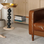 モダンデザインのレッドオークセンターテーブル - シックなインテリアに最適! hggw-4173