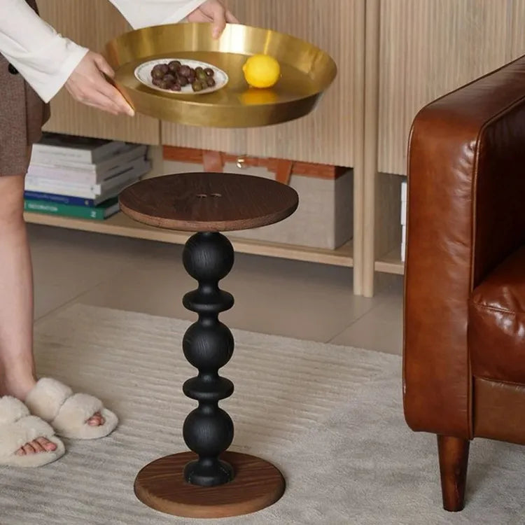 モダンデザインのレッドオークセンターテーブル - シックなインテリアに最適! hggw-4173