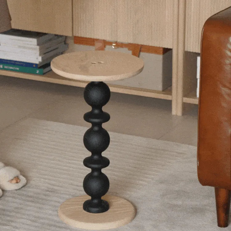 モダンデザインのレッドオークセンターテーブル - シックなインテリアに最適! hggw-4173