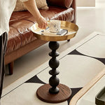 モダンデザインのレッドオークセンターテーブル - シックなインテリアに最適! hggw-4173