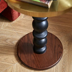 モダンデザインのレッドオークセンターテーブル - シックなインテリアに最適! hggw-4173