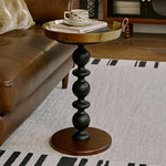 モダンデザインのレッドオークセンターテーブル - シックなインテリアに最適! hggw-4173