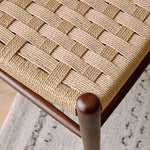 高級レッドオーク&本革チェア | モダンデザインで快適な座り心地 hggw-4178