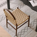 高級レッドオーク&本革チェア | モダンデザインで快適な座り心地 hggw-4178