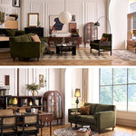 アンティーク風レッドオークキャビネット|ガラス&銅製アクセントの多層板収納 hggw-4186