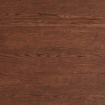 アンティーク風レッドオークキャビネット|ガラス&銅製アクセントの多層板収納 hggw-4186