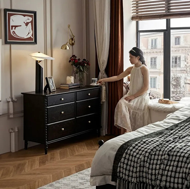 レッドオーク多層板キャビネット|エレガントな収納ソリューション hggw-4187