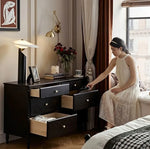 レッドオーク多層板キャビネット|エレガントな収納ソリューション hggw-4187