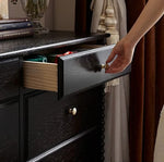 レッドオーク多層板キャビネット|エレガントな収納ソリューション hggw-4187