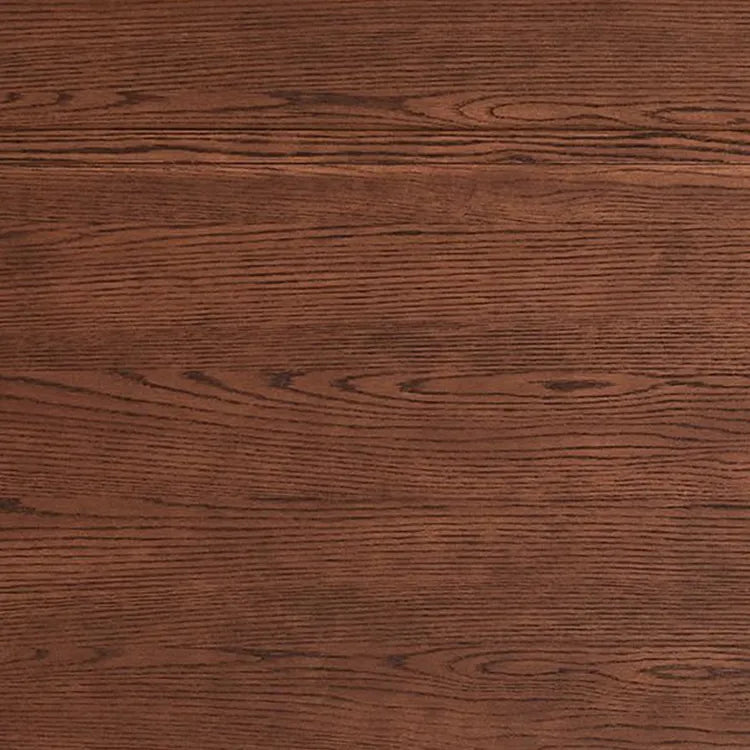 アンティーク調デザインのレッドオーク ガラス センターテーブル - おしゃれで機能的なリビングアクセント hggw-4189