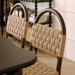 レッドオークの魅力を堪能!スタイリッシュなダイニングテーブルセット hggw-4191